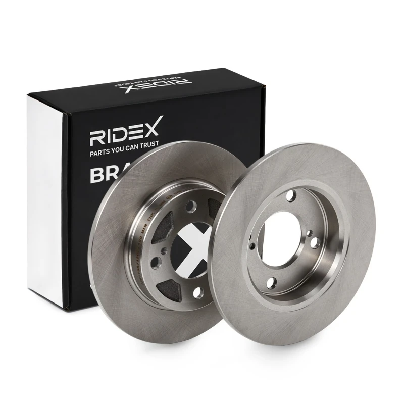 Image of Brake disc RIDEX 82B2187