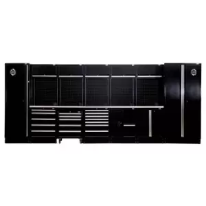 Image of Bunker Modular Storage Combo With Stainless Steel Worktop (25 Piece)
