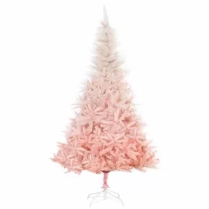 Image of Pink Ombre Artificial Christmas Tree 180cm