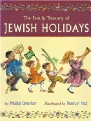 Image of family treasury of jewish holidays