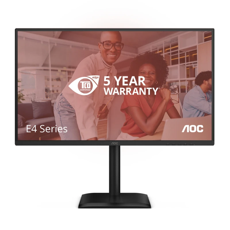 Image of AOC AOC E4 Q27E4CV computer monitor 68.6cm (27") 2560 x 1440 pixels Quad HD LED Black Q27E4CV