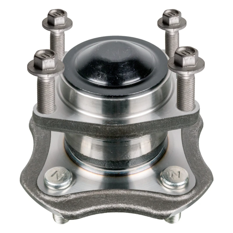 Image of FEBI BILSTEIN 31182 Wheel bearing kit with fastening/mounting material, Rear Axle Right, with fastening material Wheel Bearing Kit (654)