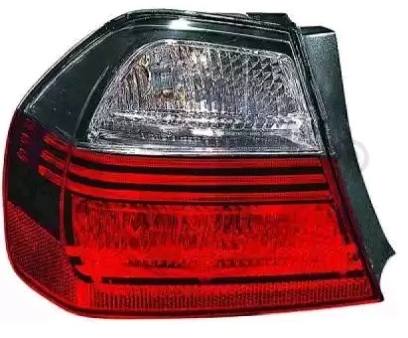 Image of DIEDERICHS 1216095 Rear light Outer section, without bulb holder, Left Combination Rearlight (391)