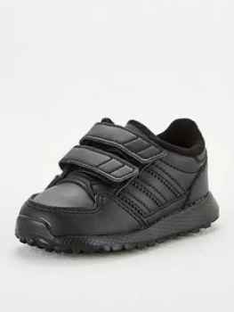 Image of Adidas Originals Forest Grove Infant Trainers - Black