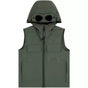 Image of CP COMPANY Softshell Gilet - Green