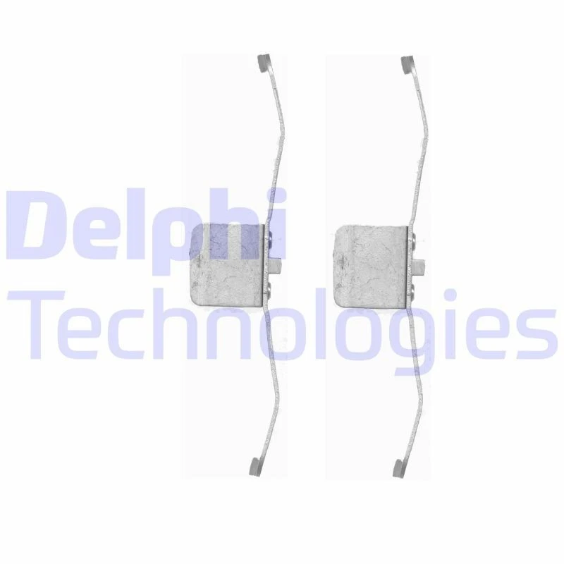 Image of DELPHI Brake pad fitting kit DELPHI LX0395
