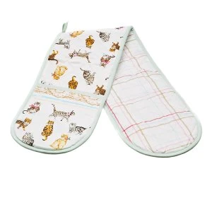 Image of Cooksmart Cats on Parade Double Oven Glove