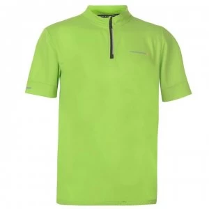 image of Muddyfox Cycling Short Sleeve Jersey Mens - Green/Black