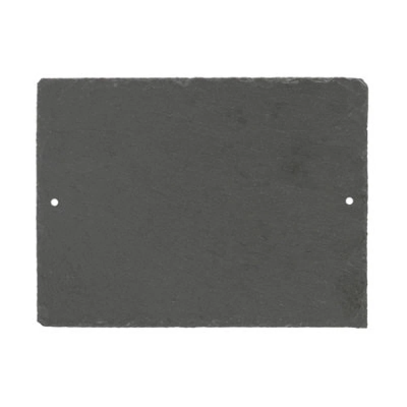 Image of Nicola Spring Rectangle Blank Slate House Sign - 20Cm X 15Cm