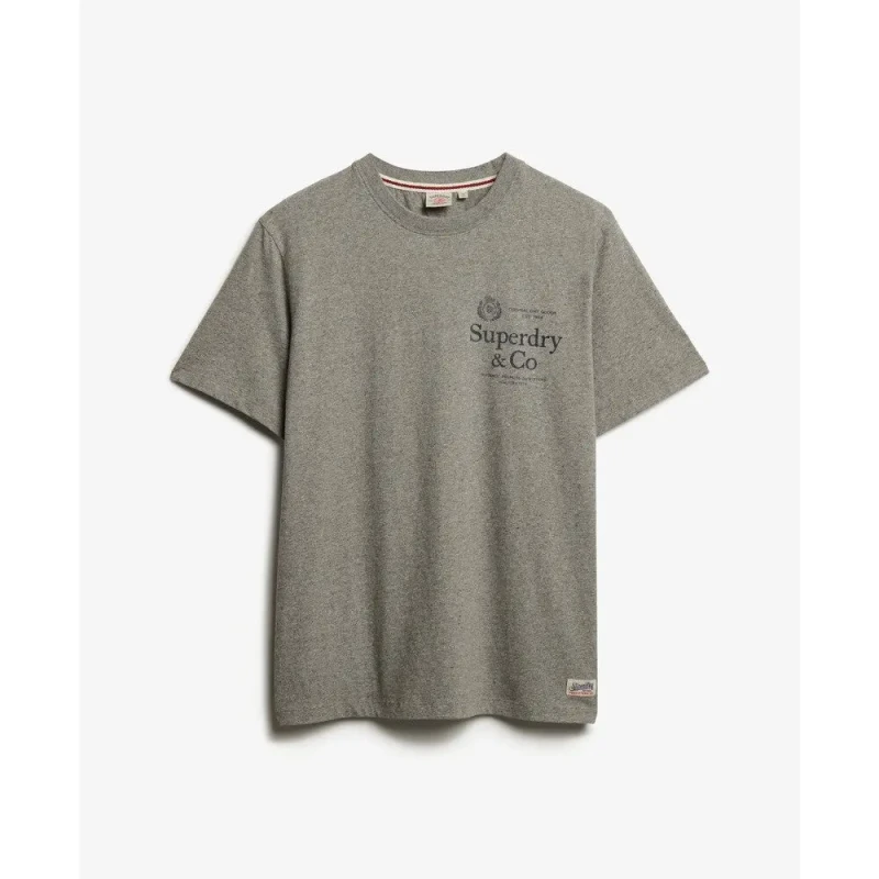 Image of Superdry T-Shirt Superdry 1954 Company Relaxed Marron Male M