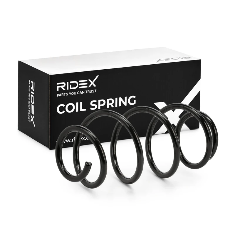 Image of RIDEX 188C0916 Coil spring Front Axle Coil Spring (188)