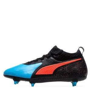 Puma One 19.2 Soft Ground Football Boots - Bleu Azur/Red B