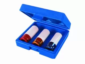 Image of Silverline 990253 1/2inDr Impact Alloy Wheel Nut Socket Set 3pc