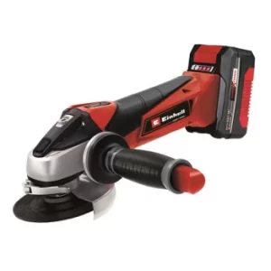 image of Einhell TE-AG 18/115 Li Power X-Change Angle Grinder 18V 1 x 4.0Ah Li-ion