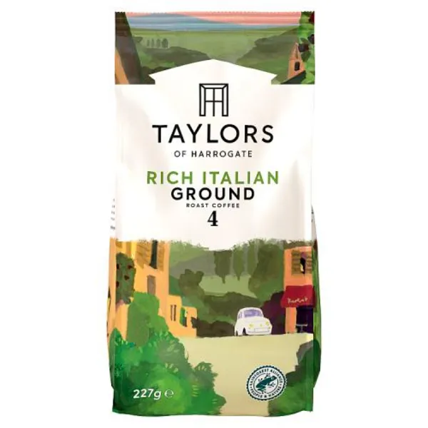 Image of Taylors of Harrogate Rich Italian Roast Ground Coffee 227g