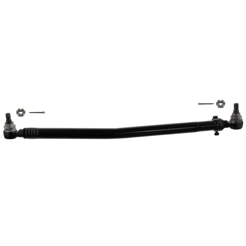 Image of FEBI BILSTEIN 43676 Centre Rod Assembly Front Axle, with castellated nut and split pins Centre Rod Assembly (285)