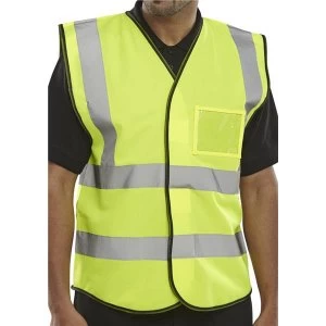 Image of BSeen XXXLarge High Visibility Vest Saturn Yellow
