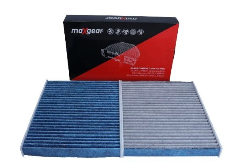 Image of MAXGEAR 26-1808 Pollen filter SILVER CARBON Activated Carbon Filter Filter,interior air (424)