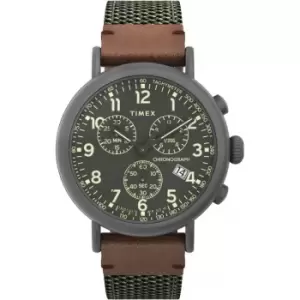 image of Gents Standard Chronograph Gunmetal Watch TW2U89500