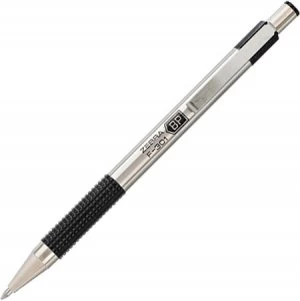 image of Zebra 1.0mm Stainless Steel Ballpoint Pen Black PK1