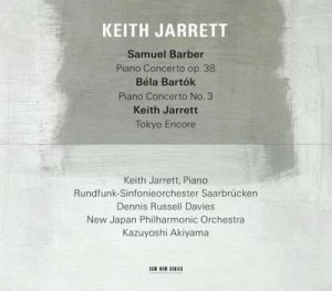 image of Keith Jarrett Samuel Barber Piano Concerto Op 38/ by Keith Jarrett CD Album