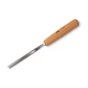 image of 553902 Stubai 2mm No39 Sweep Wood v Parting Tool For Wood Carving