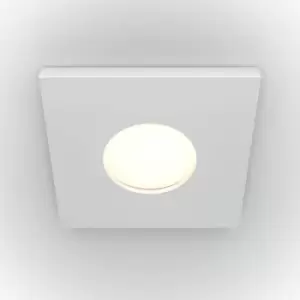 Image of Netlighting Stark Square Recessed Downlight White GU10 IP65
