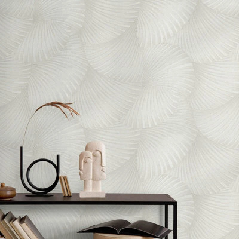 Image of Erismann Erismann Twill Light Taupe Vinyl Wallpaper light taupe