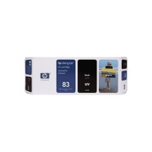 Image of HP 83 Black Ink Cartridge