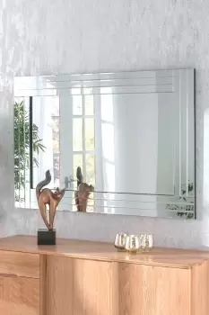 Image of Triple Surround Wall Mirror 90x60cm