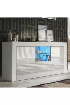 image of Sideboard TV Unit Display Cabinet Cupboard TV Stand