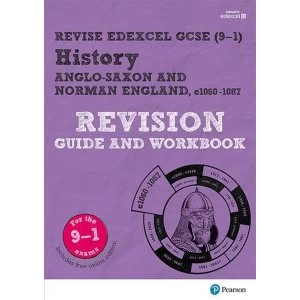 Image of Revise Edexcel GCSE (9-1) History Anglo-Saxon and Norman England Revision Guide and Workbook with free online edition Mixed...