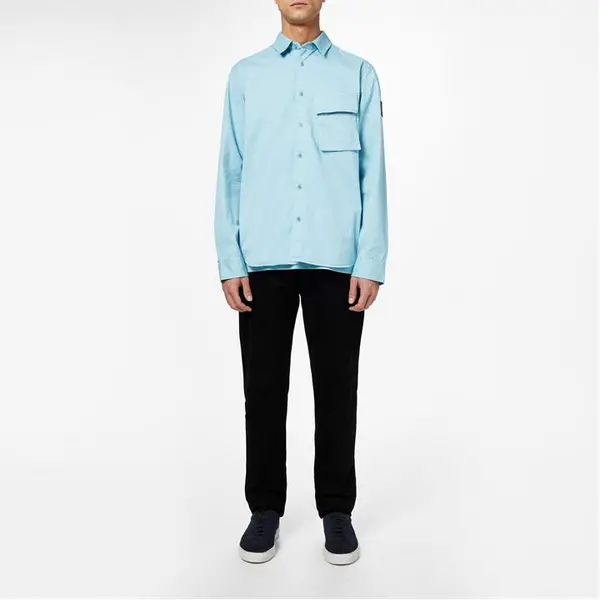 image of BELSTAFF Scale Shirt - Blue S