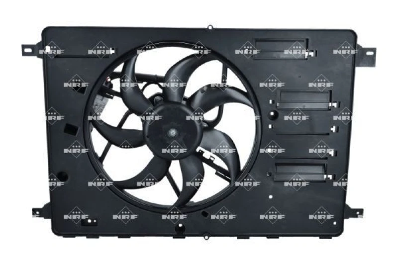 Image of NRF 47626 Cooling Fan D1: 370mm, with radiator fan shroud, with control unit Fan,radiator (508)