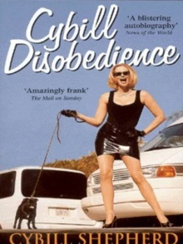 Image of Cybill Disobedience by Cybill Shepherd Paperback