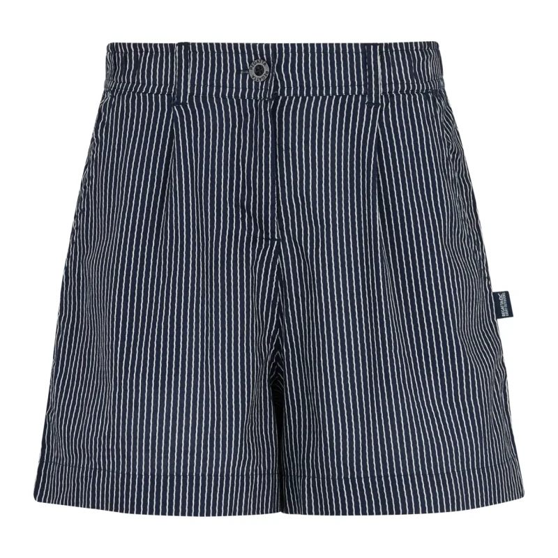 Image of Regatta Womens Sabelle Summer Shorts in Navy Size: 10 Navy Female 10