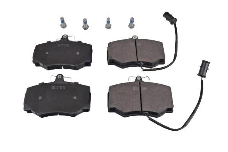 Image of Blue PRINT ADJ134239 Brake pad set Front Axle, incl. wear warning contact, with bolts/screws Brake Pad Set,disc brake (402)