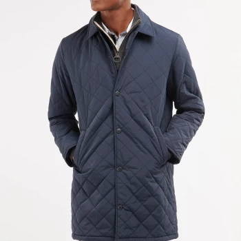 image of Barbour Mens Forbel Quilt Jacket - Navy - L