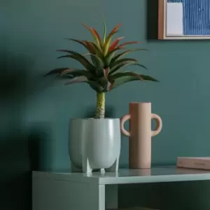 Image of Gallery Interiors Asa Pot Matt Green / Small