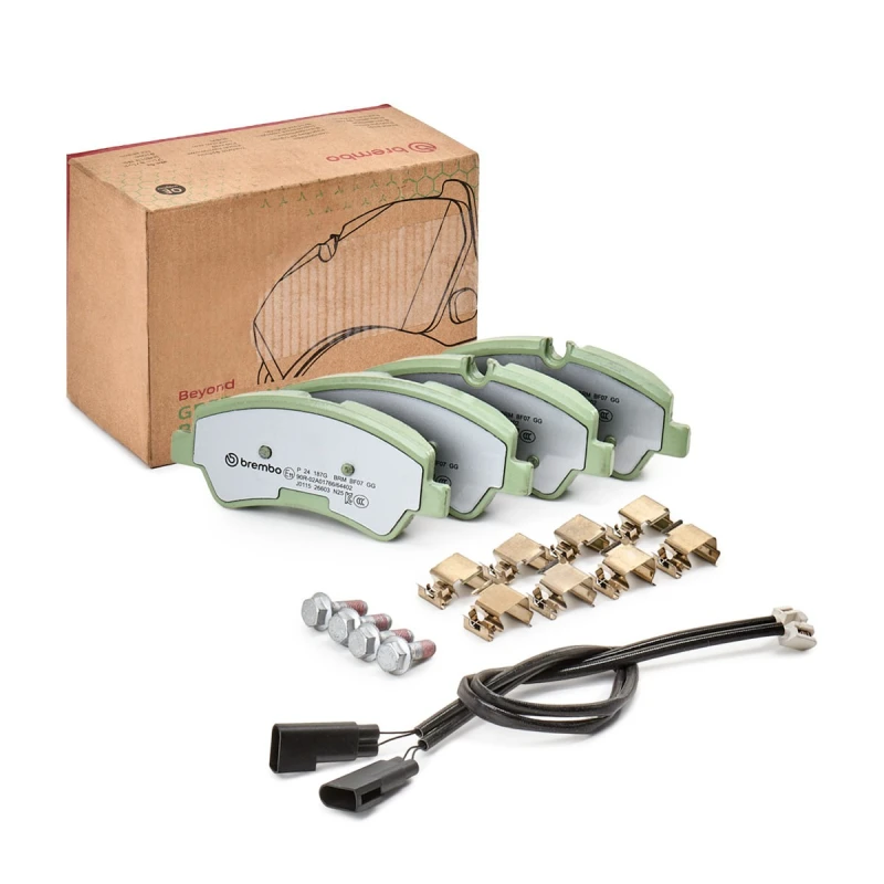 Image of BREMBO Brake pad set BREMBO P 24 187G