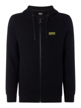 Image of Mens Barbour International Essential Hoodie Black