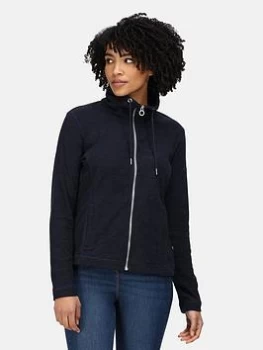 Image of Regatta Zabelle Fleece - Navy Marl, Navy Marl, Size 10, Women