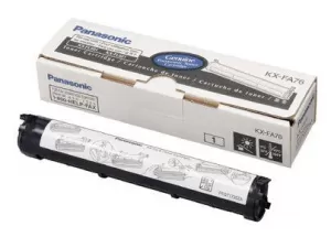 Image of Panasonic KXFA76X Black Laser Toner Ink Cartridge