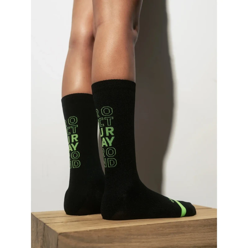 Image of Circle Sportswear Football Socks Circle Sportswear Speedy High Noir Unisex 44/46