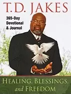 Image of healing blessings and freedom 365 day devotional and journal