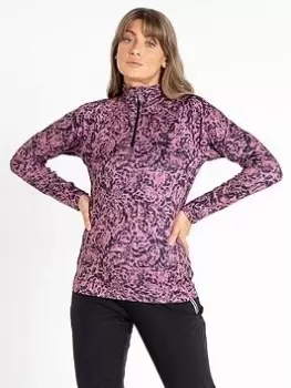 Image of Dare 2b Laura Whitmore Divulge Core Stretch Fleece - Rose Print, Rose Print, Size 14, Women