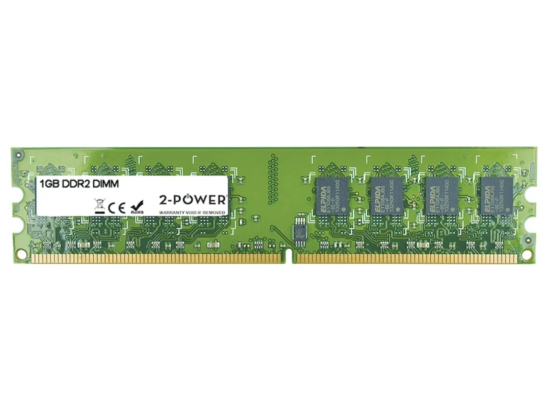 Image of 2-Power 1GB DDR2 800MHz DIMM Memory - replaces 2PDPC2800UBMB11G