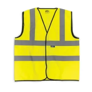 Image of Tough Grit 735914 Hi-Vis Vest Yellow XXL