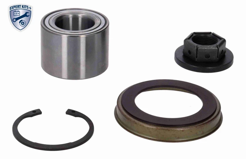 Image of VAICO V25-0460 Wheel bearing kit EXPERT KITS +, Rear Axle, without integrated ABS sensor Wheel Bearing Kit (654)