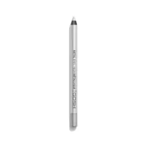 image of GOSH Metal Eyes Waterproof Eyeliner 004 Silver Stone 1,2 g